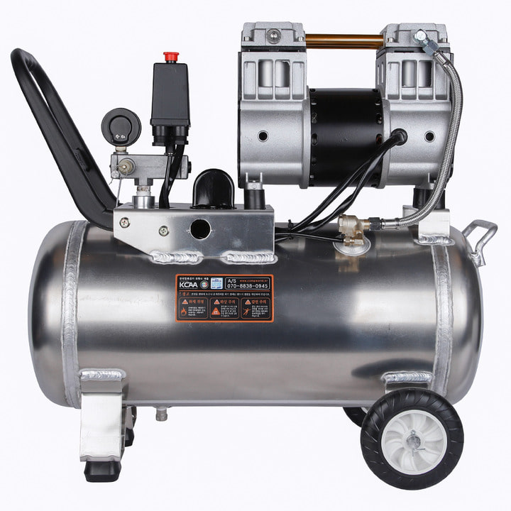 저소음 3마력 가정용공기압축기 알루미늄탱크
